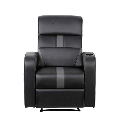 Recliner Gaming Chair with Bluetooth Audio, Headrest Speakers, Footrest and Cupholder M149