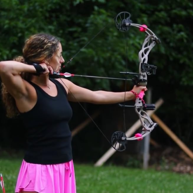 Compound Bow Package for Adults with Arrows, 0-70 Lbs Draw Weight D5640