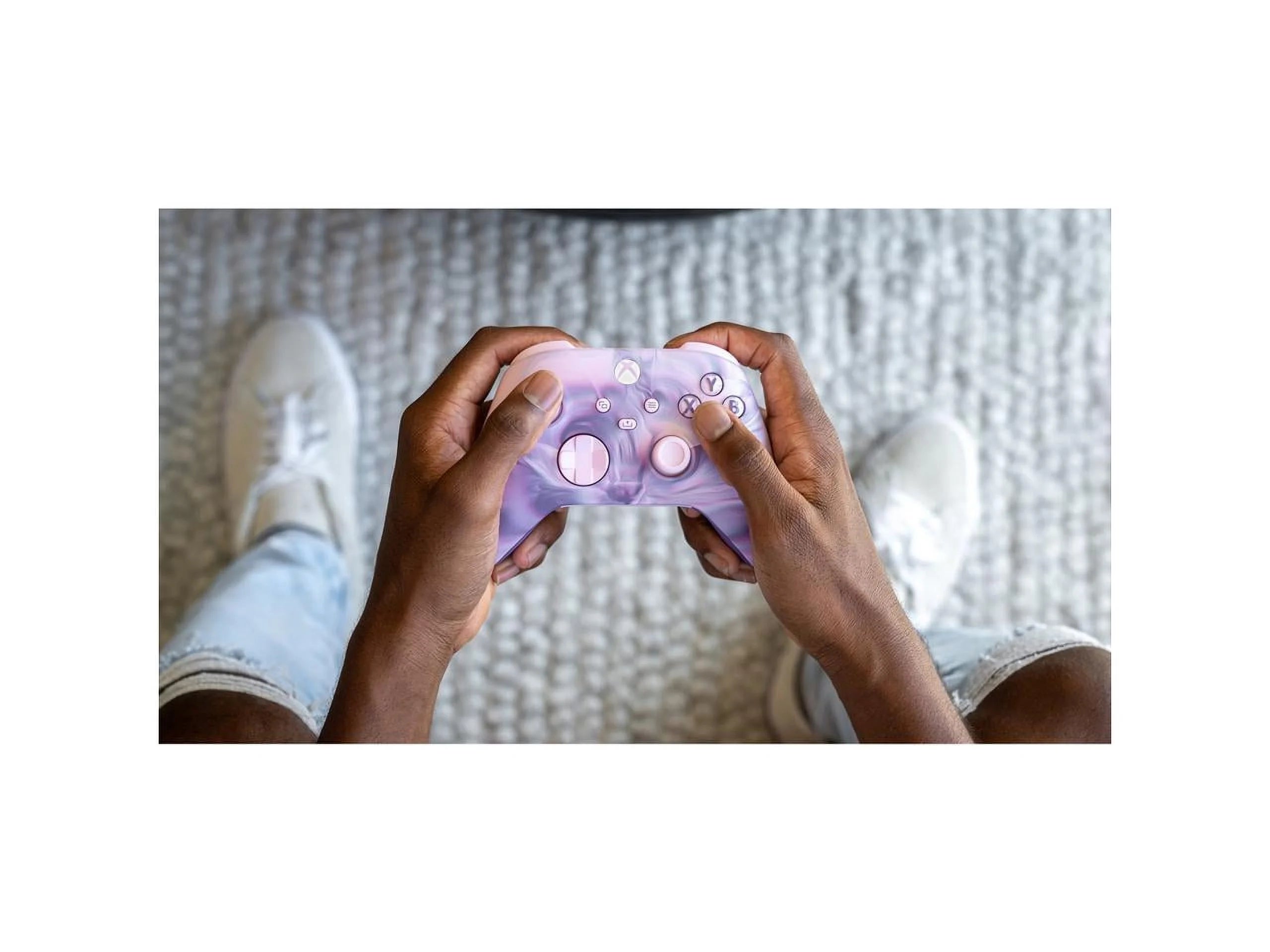 Wireless Controller with Bluetooth, Hybrid D-Pad, Textured Grip A166