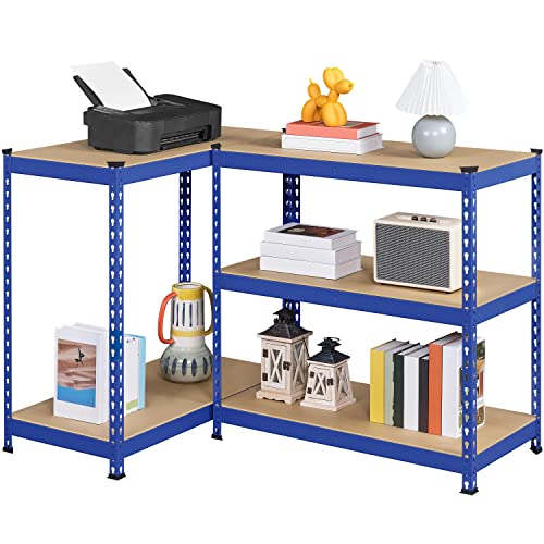 5-Tier Adjustable Metal Shelving Unit for Garage, Pantry, and Warehouse M7734