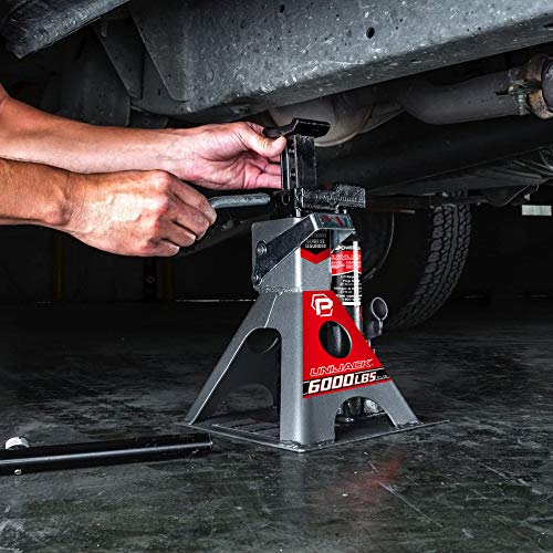 3 Ton Bottle Jack with Jack Stands, 6000 lb Capacity Car Lift W53060