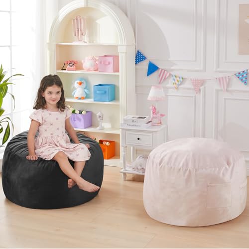 Giant Bean Bag Chair Convertible Bed with Microfiber Cover X2136