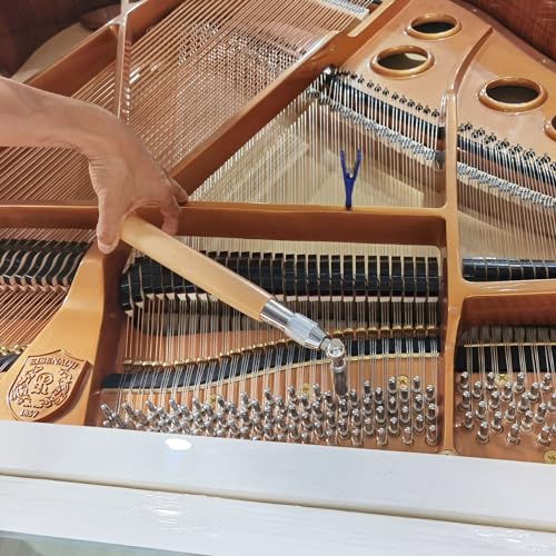 Piano Tuning Kit with Hammer and Mutes, 8 Pieces H4550