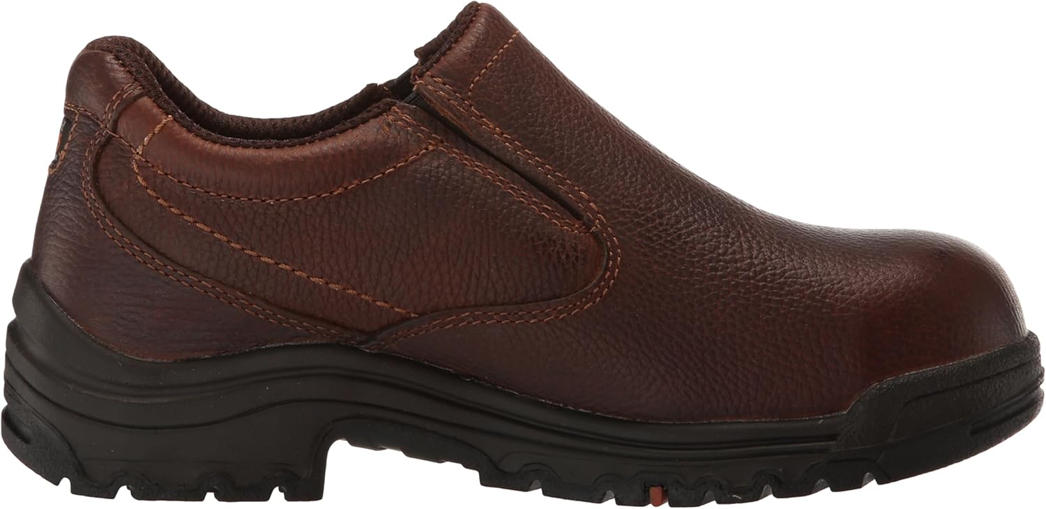 Men's Alloy Safety Toe Slip-On Work Shoe D955