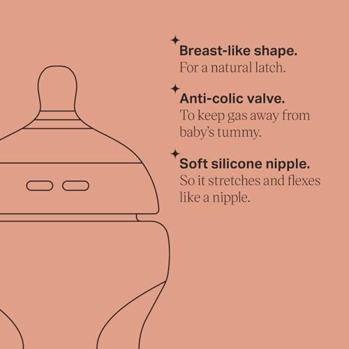 Natural Start Anti-Colic Baby Bottle with Breast-Like Nipple, 11oz, 3 Pack R3183