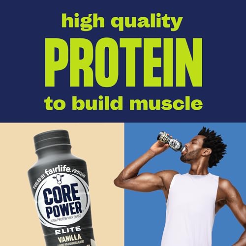 High Protein Shake, Vanilla, 14oz, 12 Pack A65410