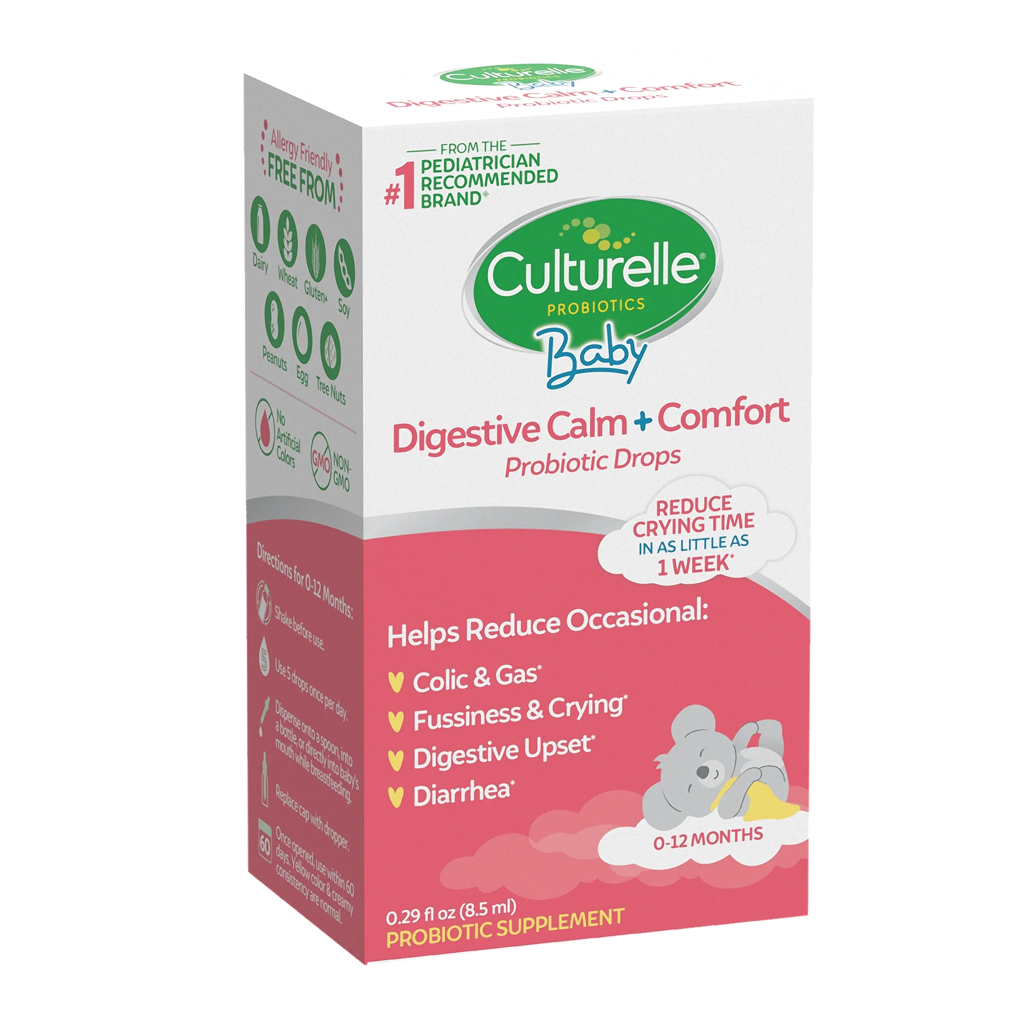 Probiotic and Chamomile Drops for Babies 0-12 Months B720