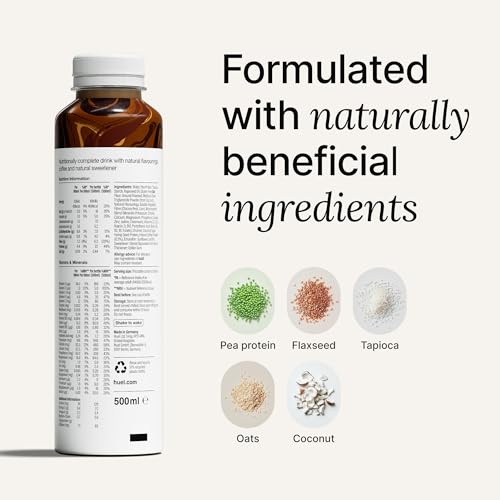 Chocolate Meal Replacement Drink, High Protein, Plant Based, 16.9 Fl Oz (12 Pack) T510
