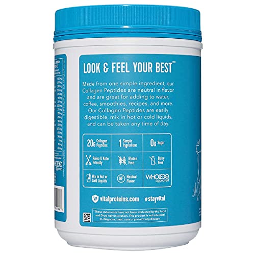 Collagen Peptides Unflavored Dietary Supplement Z6094