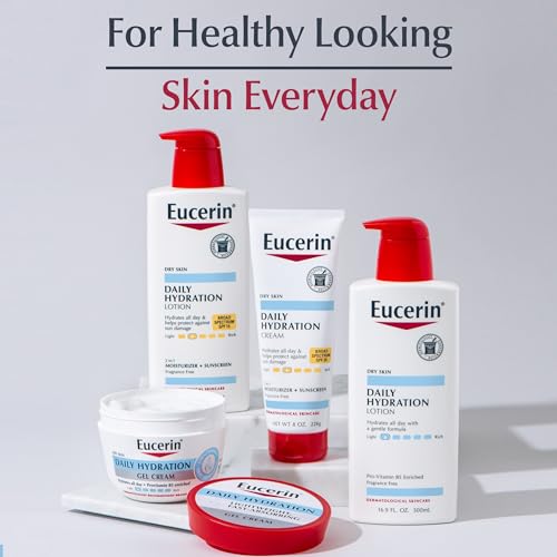Daily Hydration Broad Spectrum SPF 30 Sunscreen Body Cream for Dry Skin, 8 Oz Tube (Pack of 2) T45561