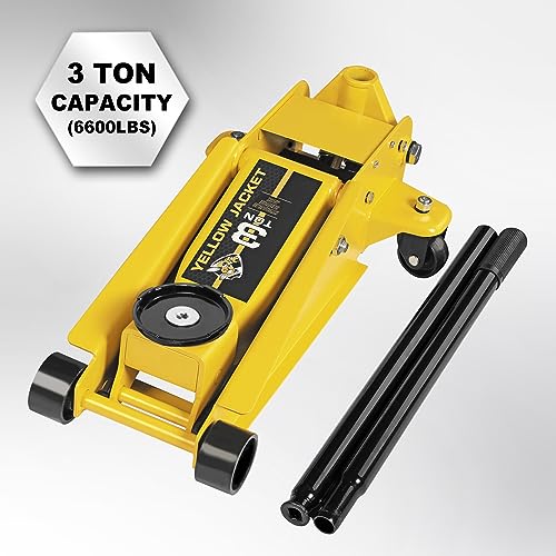 2.5 Ton Trolley Jack with Carrying Case Hydraulic Low Profile Floor Jack for Cars C877326