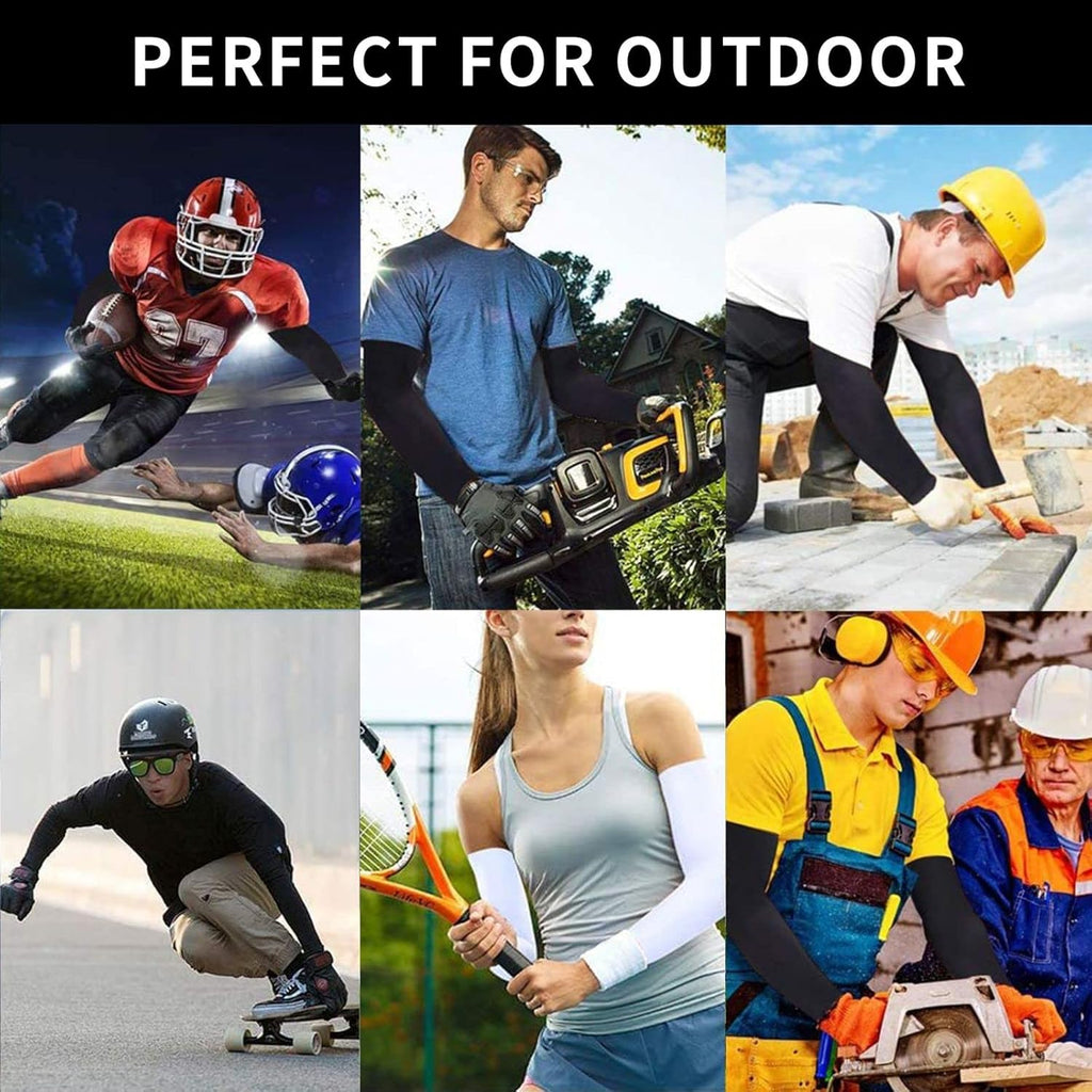 Cooling Arm Sleeves with UV Protection for Men and Women R661