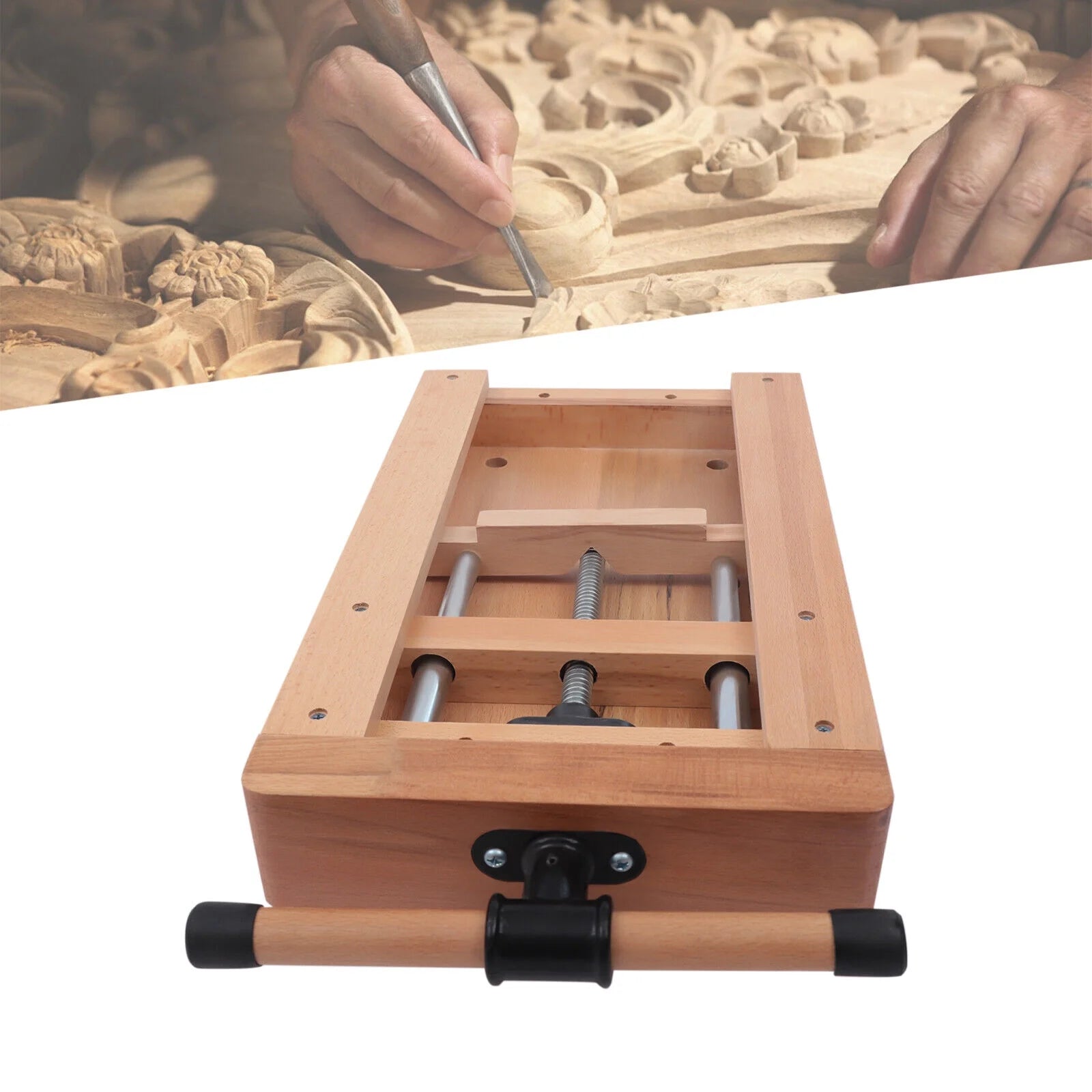 Portable Woodworking Vise with Superior Clamping H127
