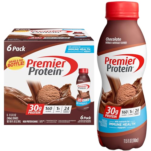 Café Latte Protein Shake, 30g Protein, 1g Sugar, 11.5 fl oz, 12 Pack W5537