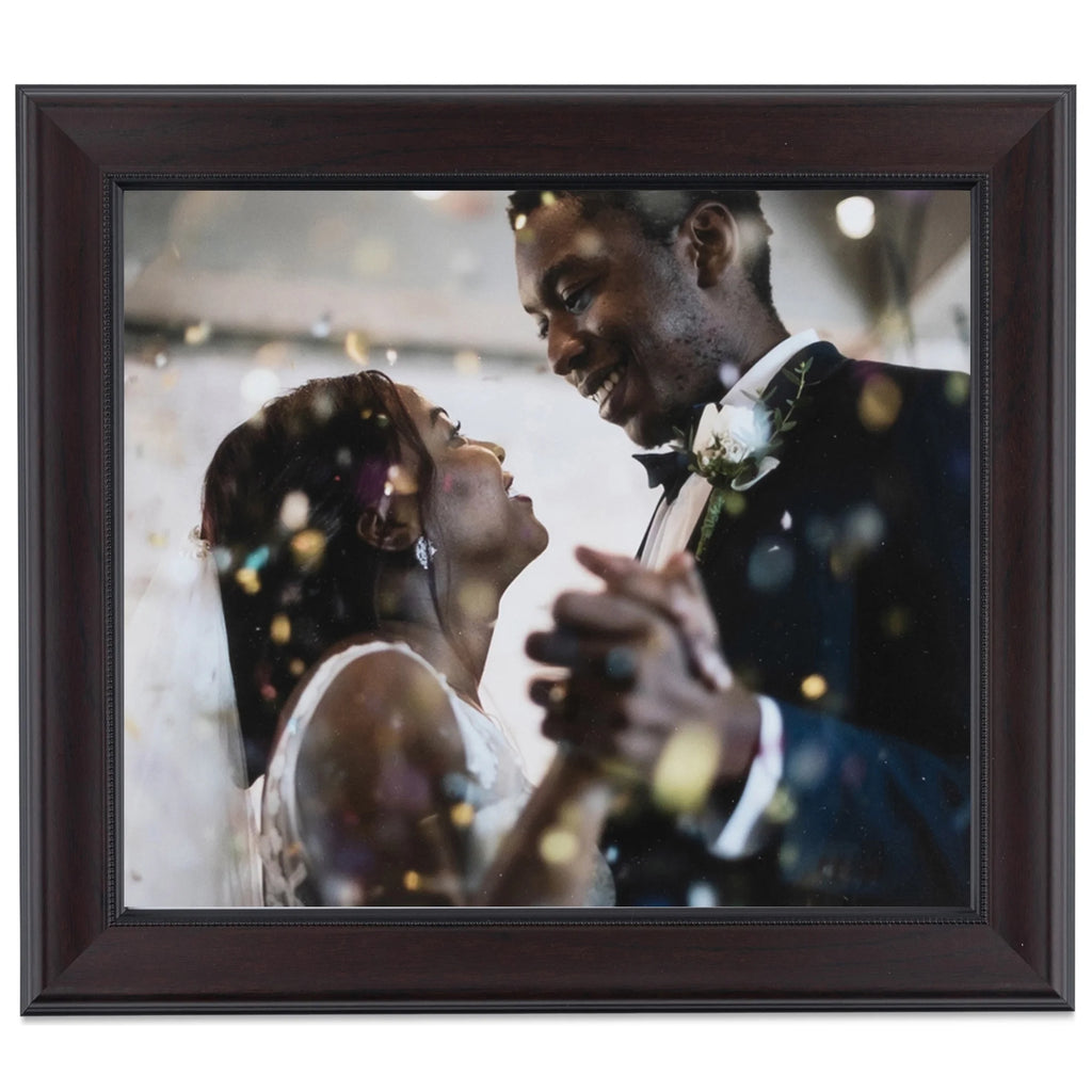 20x30 Inch Mahogany Picture Frame with Plexi Glass H542