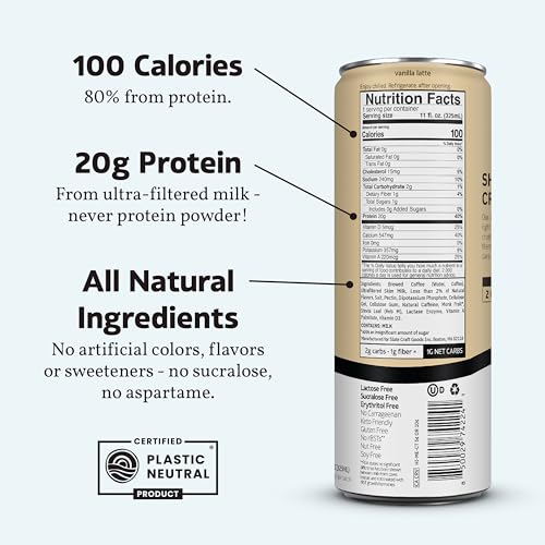 High Protein Milk Shake Dark Chocolate Lactose Free 11 fl oz B183540