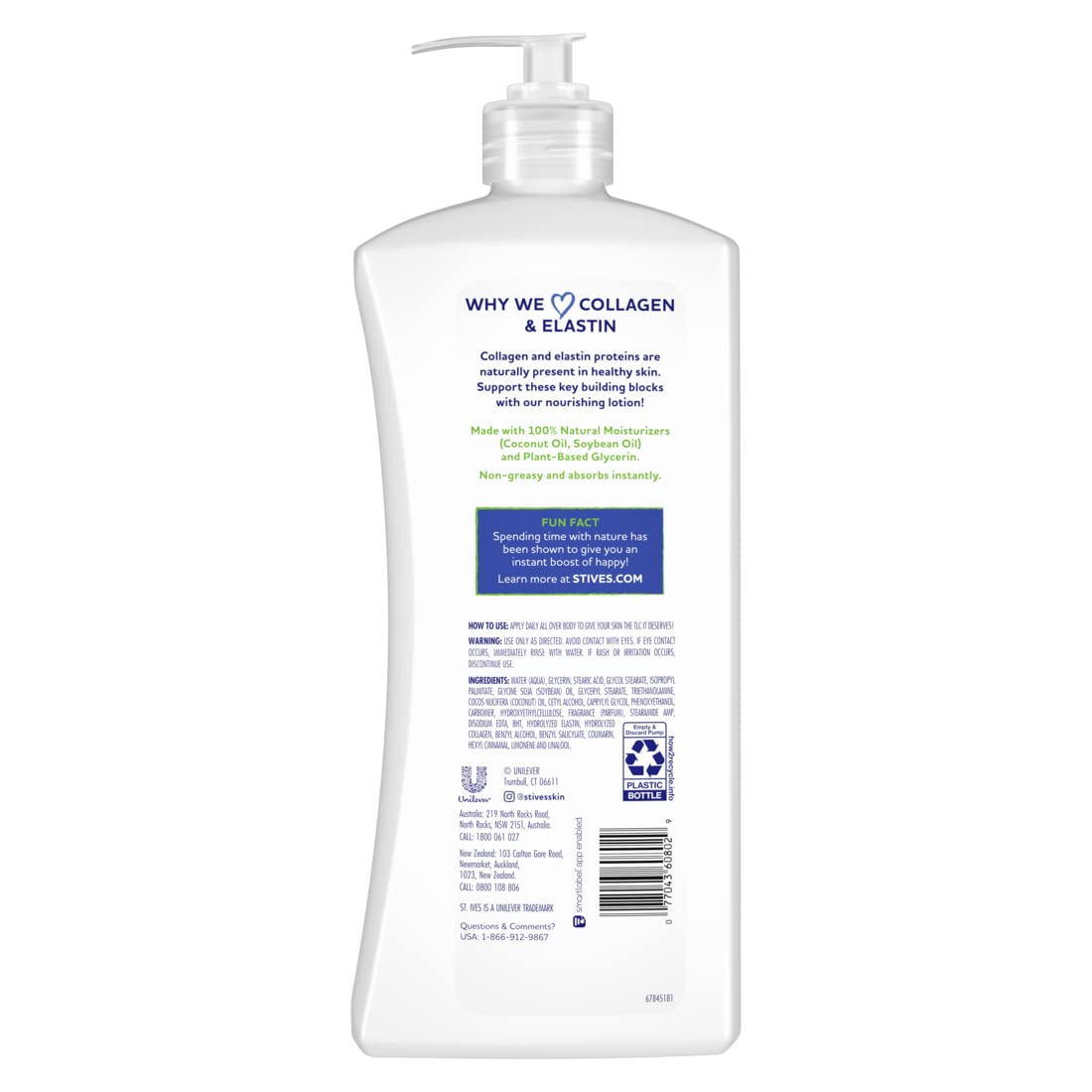 Daily Hand & Body Moisturizer with Pump, 21 fl oz, 4 Pack R8135