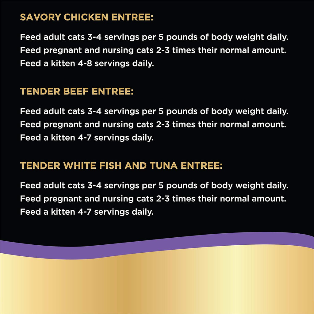 Wet Cat Food Trays Variety Pack, 36 Count X26268