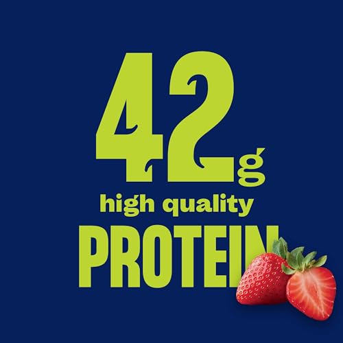 Strawberry High Protein Shake, 14oz, 12 Pack F494