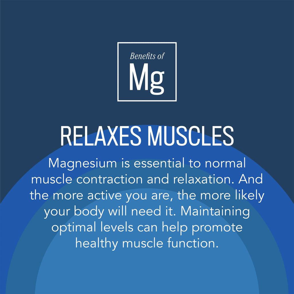 Magnesium Powder Supplement for Stress Relief, Cherry, 16 Ounces T811703