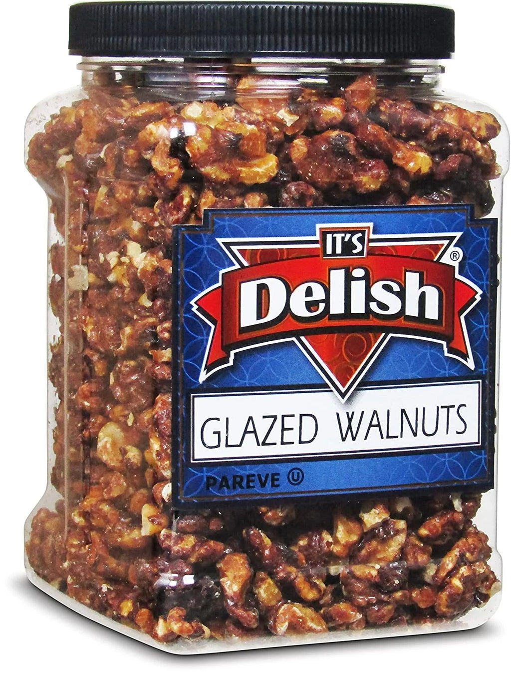 Glazed Walnuts, 30 Oz Jar, Vegan, Kosher, Non-GMO V4492