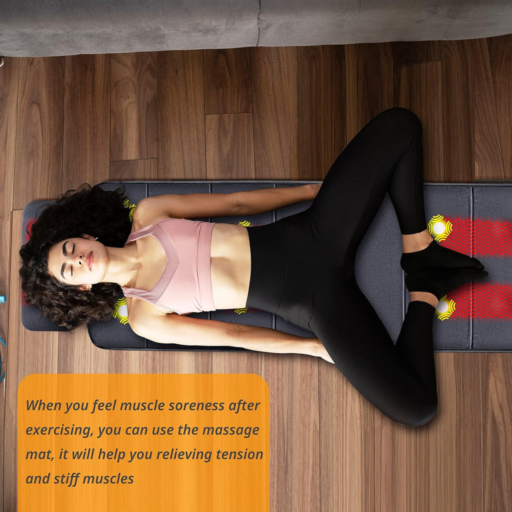 Full Body Massage Mat with Heat and Vibration M45647