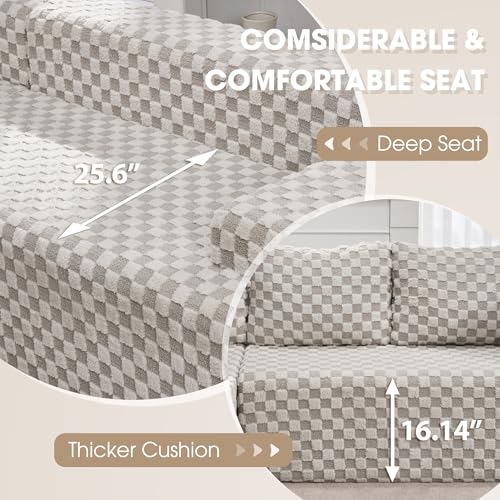 Modular L-Shape Sectional Sofa with Oversized Chaise A47792