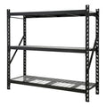 4-Tier Industrial Steel Shelving Unit, 8000-Pound Capacity, Garage Storage Rack O7523