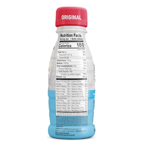 Meal Replacement Shake, Creamy Milk Chocolate, 10g Protein, 11 Fl Oz, 12 Pack G102008