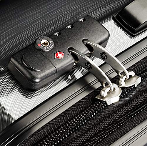 Hardside Carry-On Luggage with Spinner Wheels, 20-Inch P675023
