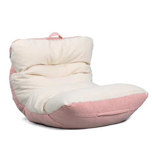 Dorm Bean Bag Chair with Drink Holder and Pocket, 3 feet R2503