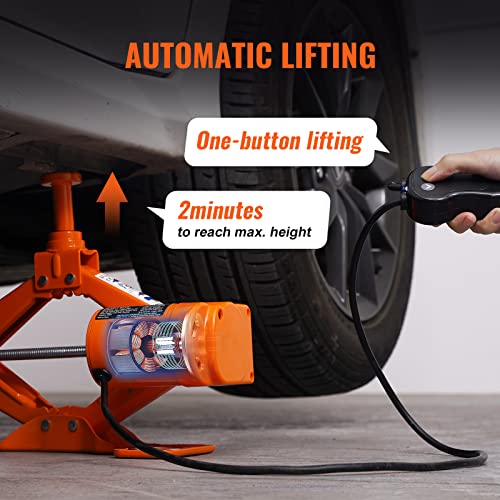 Electric Car Jack 3 Ton 12V Scissor Jack with Remote Control for Sedan SUV Truck V682