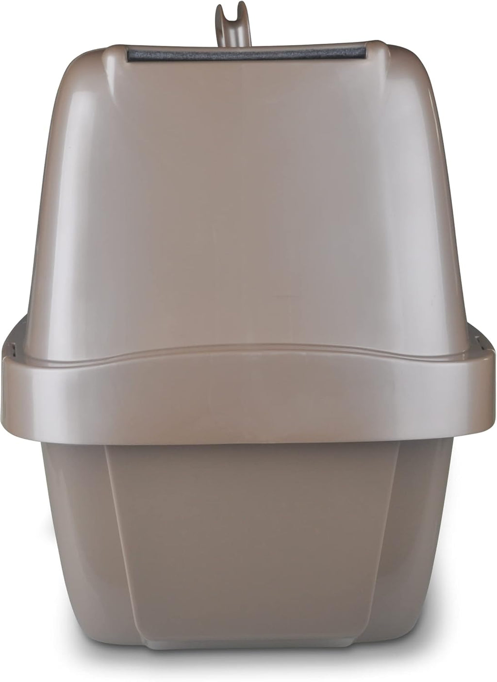 Enclosed Sifting Cat Pan with Odor Control Door, Large, Beige A134447