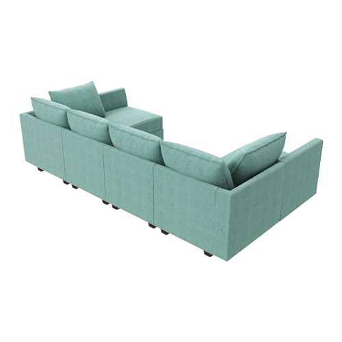 Modular Sectional Sofa with Storage, Grey Z479035