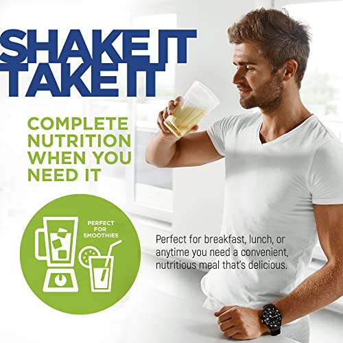 Men’s Meal Replacement Shake, Vanilla, 20g Protein, Gluten Free I66694