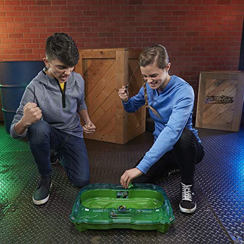 Beyblade Burst Turbo Slingshock Battle Set with Beystadium, Tops & Launchers J689
