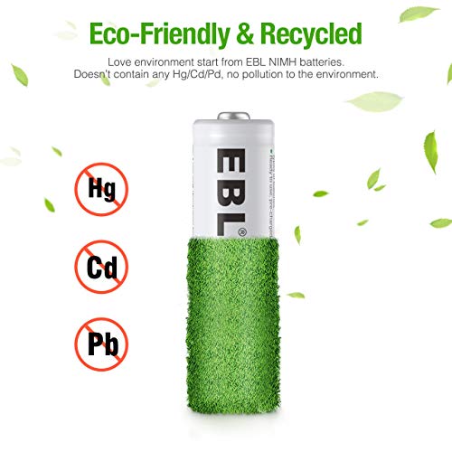 AAA Rechargeable Batteries 24 Counts, Ni-MH 1100mAh V664