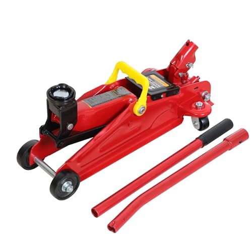 Hydraulic Trolley Floor Jack with Storage Case, 1.5 Ton Capacity G957043
