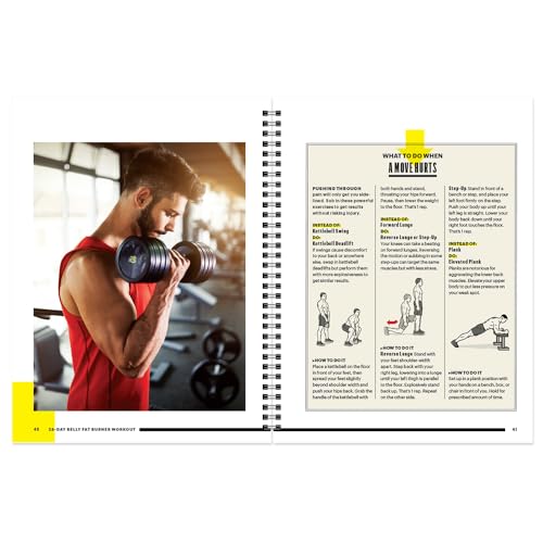 28-Day Belly Fat Burner Workout Planner F467