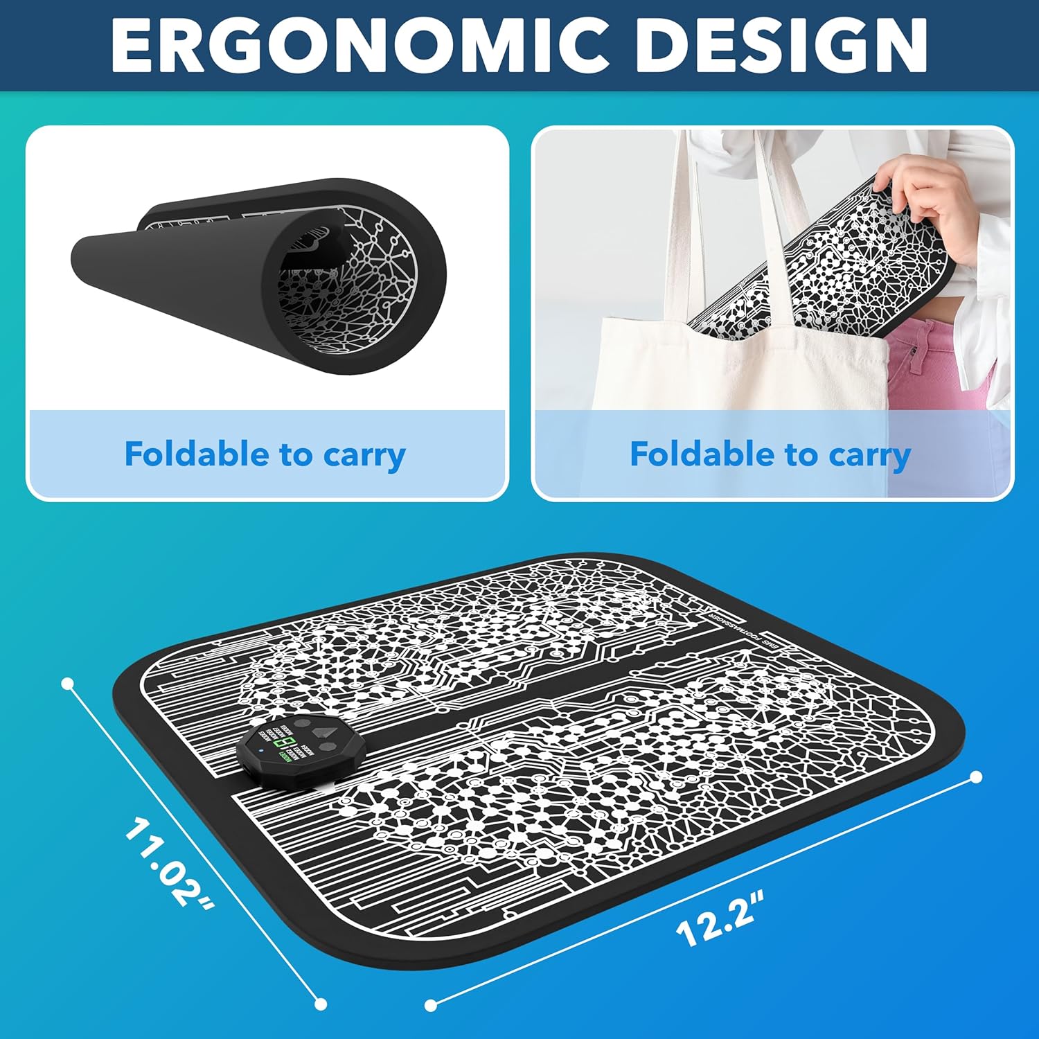 Foot Stimulator Massager Mat for Muscle Relaxation T501621