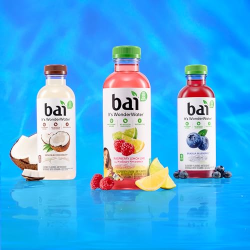 Coconut Water Variety Pack, Antioxidant Infused Beverage with Vitamin C, 18 fl oz, 12 Pack E56794