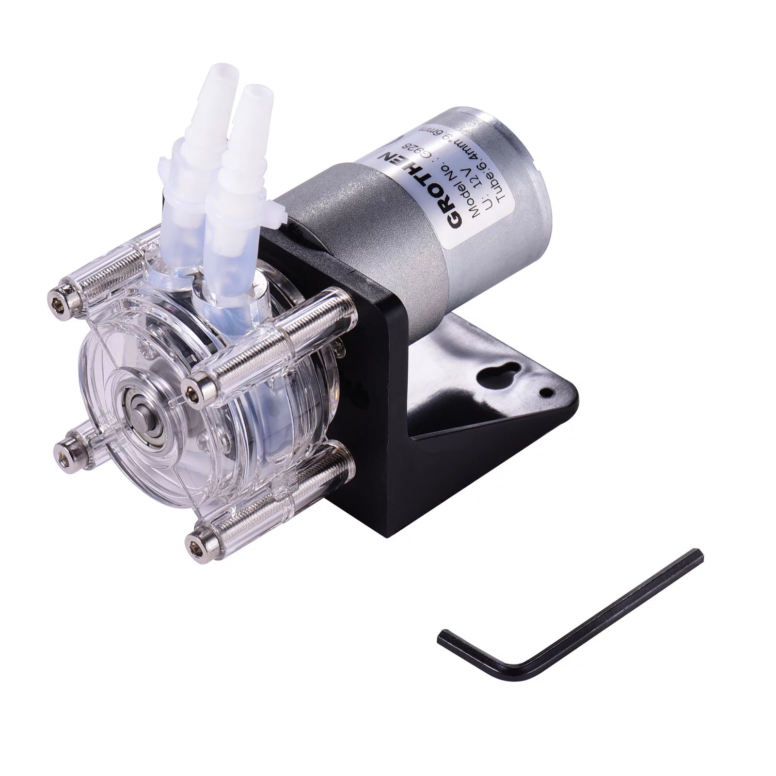 Dosing Pump 12V Peristaltic with Silicone Tubing for Aquarium Lab V73062