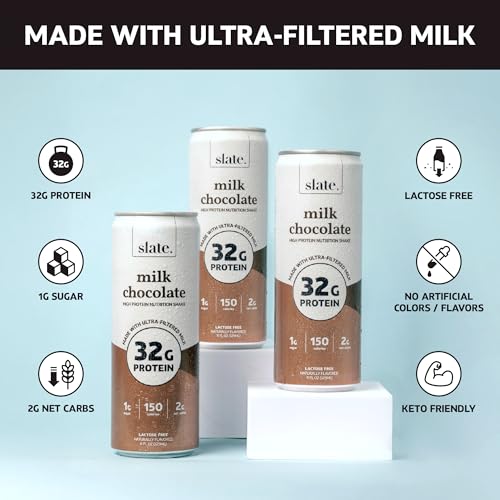 High Protein Vanilla Cream Nutrition Shake, 11 fl oz, 12 Cans Q4416