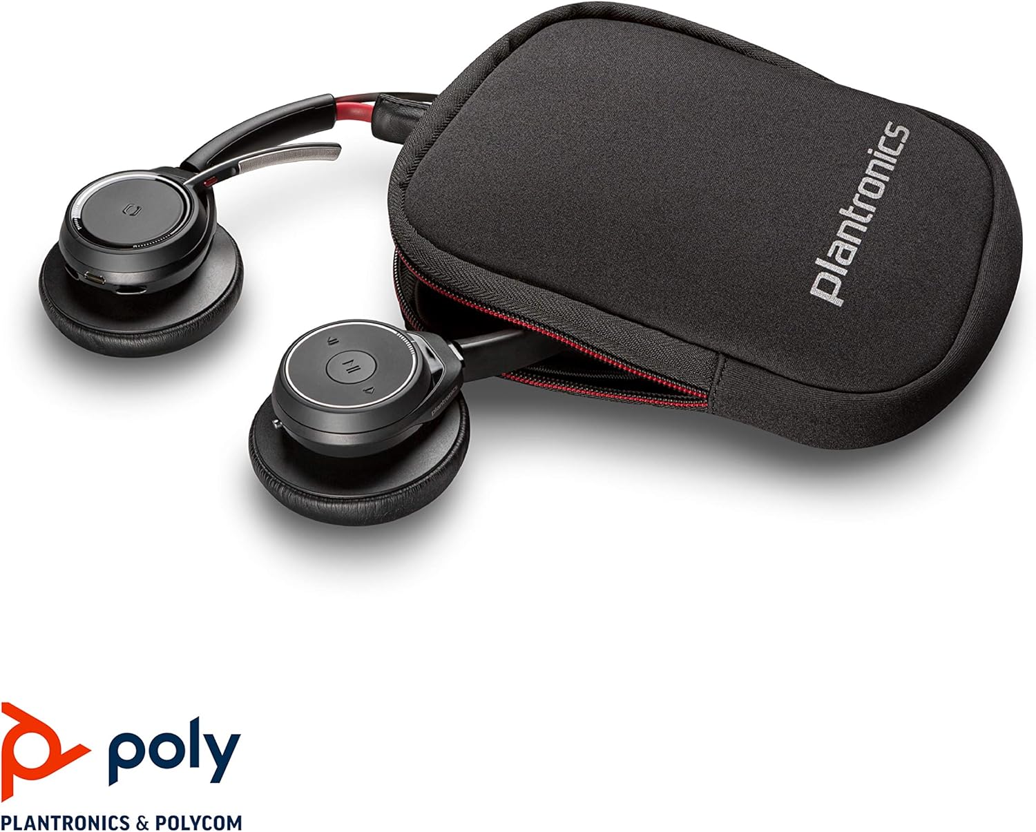 Bluetooth Dual-Ear Stereo Headset with Boom Mic, Active Noise Canceling, USB-A for PC and Mac Z472