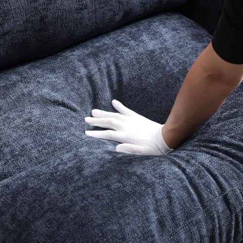 Modular Sectional Sofa with Ottoman, U-Shaped Lounge Couch H930
