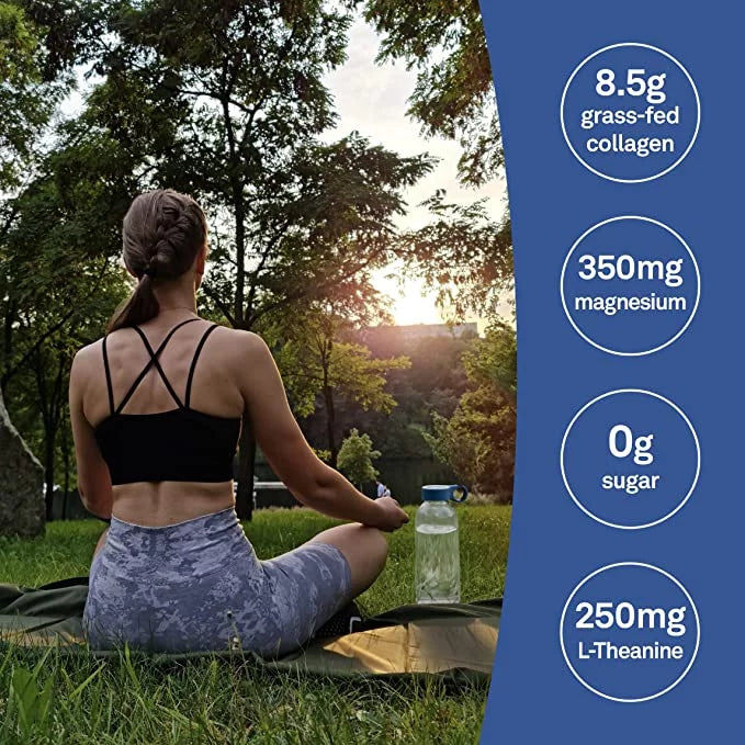 Enhanced Collagen Relax Powder with L-Theanine and Magnesium Y2202