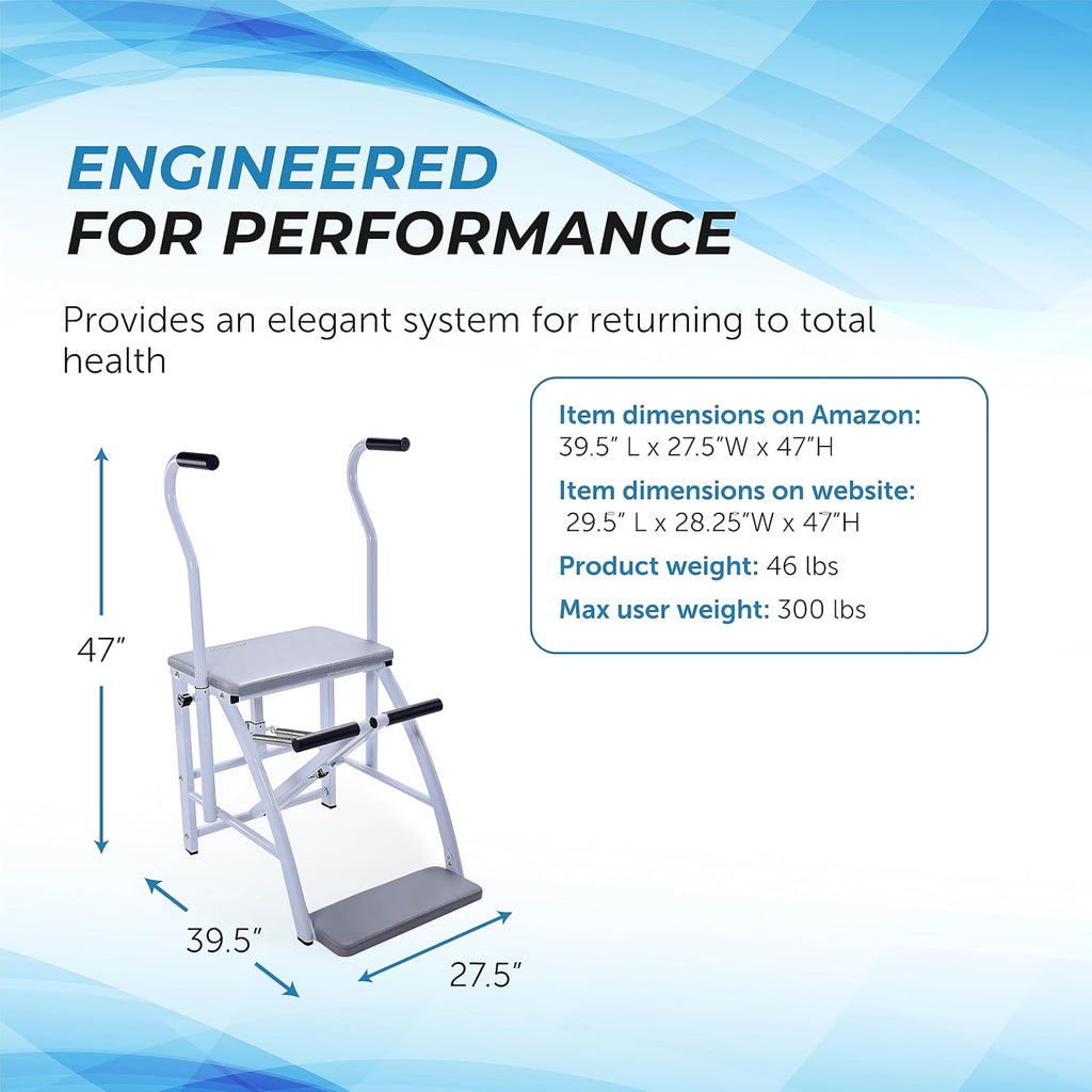 Pilates Wunda Chair for Home Gym X93848
