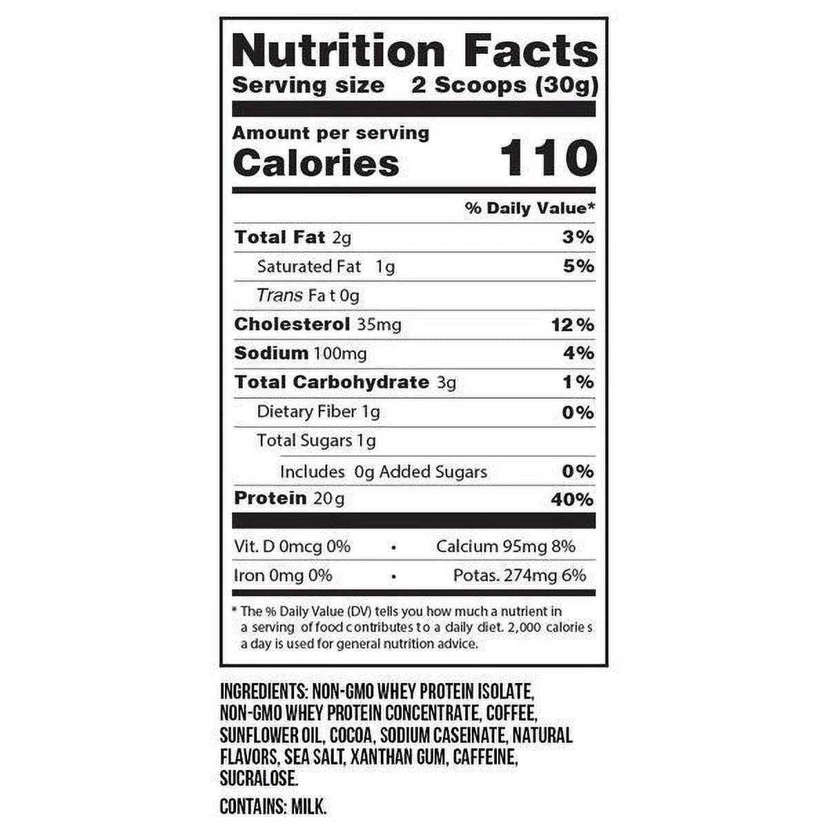 High Protein Iced Coffee Mocha Mint C142581