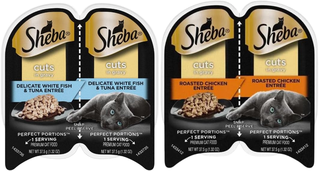 Cat Food Wet Variety Pack, 24 Servings D8314