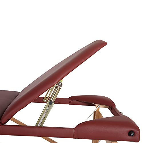 Portable Folding Massage Table, 84 Inch Adjustable Height Spa Bed with Carrying Bag J112